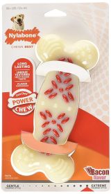 Nylabone Power Chew Action Ridges Chew Toy Bacon, 1ea/XL/Souper  50 Lbs. 1 ct