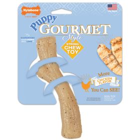 Nylabone Gourmet Style Strong Stick Puppy Chew Toy Chicken, 1ea/Medium/Wolf  Up To 35 Lbs. 1 ct
