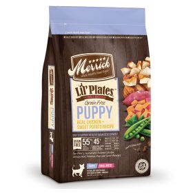 Merrick Lil Plates Grain Free Puppy Real Chicken And Sweet Potato Recipe 12 Lbs