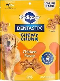 Pedigree Dentastix Chewy Chunx Dog Treat Chicken 1ea/13.5 oz, LG