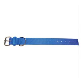 Omni Pet Bravo 2 Ply Nylon Dog Collar Blue 2 x 21in.