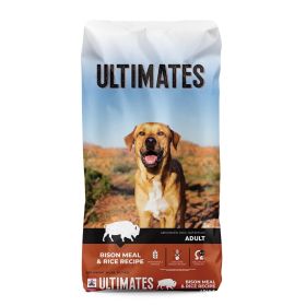 Ultimates Dry Dog Food Bison & Rice 5lb