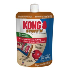 KONG Stuff'N Dog Treat Paste Pouch Peanut Butter 1ea/6 oz