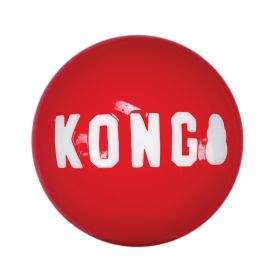 KONG Signature Ball Dog Toy Red 1ea/LG