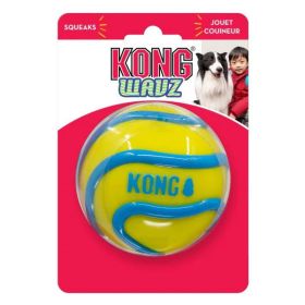 KONG Wavz Ball Assorted Dog Toy Large