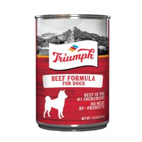 Triumph Canned Dog Food Beef 13.2oz. (Case of 12)