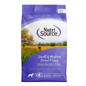 Nutrisource Dog Grain Free Puppy Small Breed Medium Breed 15Lb