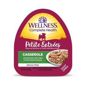 Wellness Complete Health Petite EntrÃ©es Casserole Roasted Lamb Pea White Sweet Potato 3oz. (Case of 12)