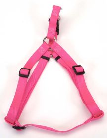 Comfort Wrap Adjustable Nylon Dog Harness Neon Pink 1ea/MD, 3/4In X 20-30 in