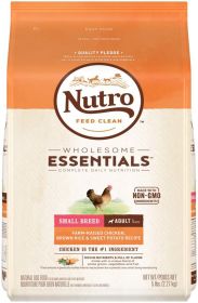 Nutro Products Natural Choice Small Breed Adult Dry Dog Food Chicken & Brown Rice 5lb