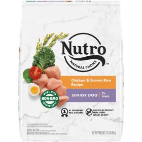 Nutro Products Natural Choice Senior Dry Dog Food Chicken & Brown Rice 13lb