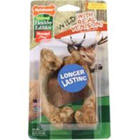 Nylabone Healthy Edibles Wild Venison Bone Medium 2ct