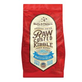 Stella & Chewys Dog Kibble - Raw Coated Whitefish 3.5Lbs