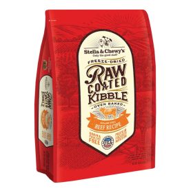 Stella & Chewys Dog Kibble - Raw Coated Beef 10Lbs