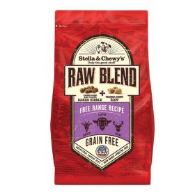 Stella & Chewys Dog Kibble - Raw Blend Free Range Recipe 3.5Lbs