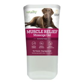Vetality Muscle Massage Gel Lemon 3oz.