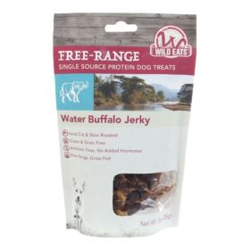 Wild Eats Water Buffalo Jerky Dog Treats Buffalo 3oz.