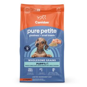 CANIDAE PURE Goodness Petite Freeze-Dried Small Breed Puppy Food Chicken 4lb