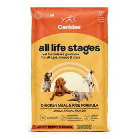 CANIDAE All Life Stages Dry Dog Food Chicken Meal & Rice 5lb
