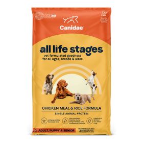 CANIDAE All Life Stages Dry Dog Food Chicken Meal & Rice 15lb