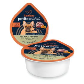 CANIDAE PURE Goodness Petite Small Breed Grain-Free Canned Dog Food Minced w/Duck & Pumpkin 3.5oz