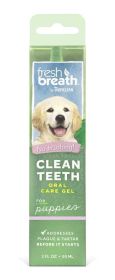 TropiClean Fresh Breath Brushing Dental & Oral Care Gel for Puppies 1ea/2 oz