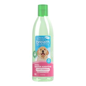 TropiClean Fresh Breath Oral Care Water Additive for Puppies 1ea/16 fl oz