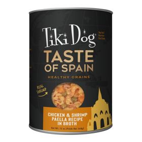 Tiki Pet Dog Gourmet Spanish Paella 12oz. (Case of 8)