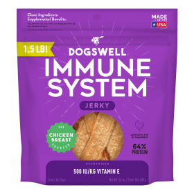 Dogswell Immunity & Defense Grain-free Jerky Dog Treat Regular Chicken 1ea/24 oz