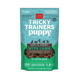 Cloud Star Dog Tricky Trainer Chewy Puppy Lamb 5Oz