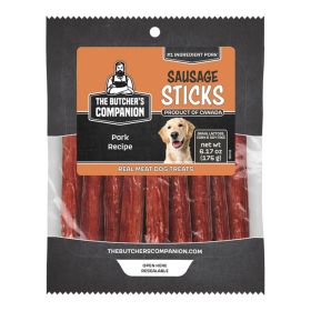 Butcher's Companion Dog Pork Sausage Sticks 6.17oz.