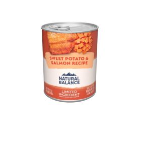 Natural Balance Pet Foods Limited Ingredient Canned Dog Food Fish & Sweet Potato 13oz