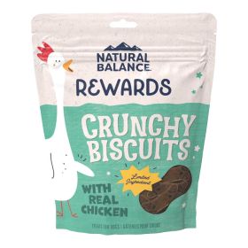 Natural Balance Pet Foods Rewards Crunchy Biscuits Dog Treats Chicken 1ea/28 oz