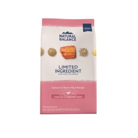 Natural Balance Pet Foods Limited Ingredient Dry Dog Food Salmon & Brown Rice 4lb