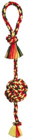 Mammoth Pet Products Monkey Fist Tug Dog Toy Multi-Color 1ea/18 in, SM