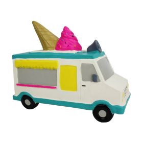 Multipet Ice Cream Trucks Latex Dog Toy, 6.5"