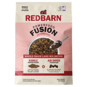 Redbarn Pet Products Powerfood Fusion Whole Grain Dry Dog Food Land Mix Beef, 1ea/20 lb