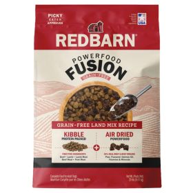 Redbarn Pet Products Powerfood Fusion Grain Free Dry Dog Food Land Mix Beef, 1ea/20 lb