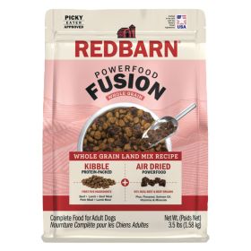 Redbarn Pet Products Powerfood Fusion Whole Grain Dry Dog Food Land Mix Beef, 1ea/3.5 lb