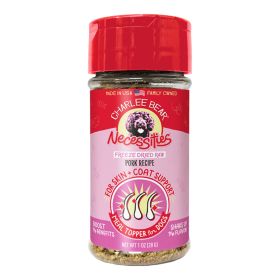Charlee Bear Dog Necessities Pork Recipe - Skin & Coat Support Toppers 1oz.