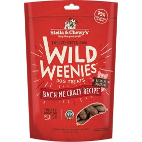Stella And Chewys Dog Freeze-Dried Weenie Bacon 11oz.