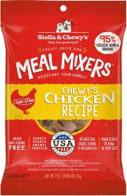 Stella And Chewys Dog Freeze-Dried Meal Mixer Chewys Chicken 1oz. (Case Of 8)