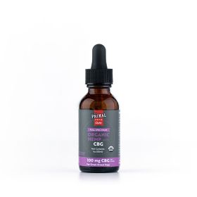 Primal 100 Mg Organic Full Spectrum Hemp Oil W- Cbg For Small Dogs