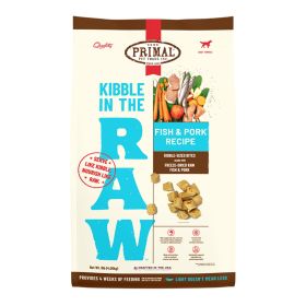 Primal Dog Freeze-Dried Kibble In The Raw Fish 9Lb