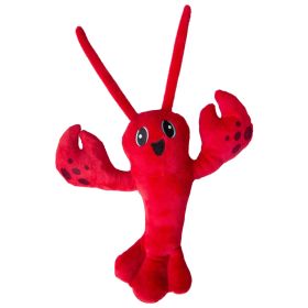 Snugarooz Luca The Lobster Plush Dog Toy 10in.