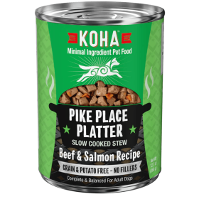 Koha Dog Grain Free Pike Place Stew 12.7oz. (Case of 12)