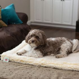 Hugglehounds Dog Fleece Mat - Natural Small 23X30In.