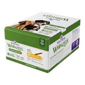 Whimzees Dog Stix Medium 76 Count Bulk