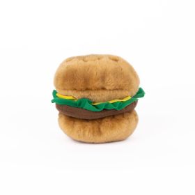 ZippyPaws NomNomz Dog Toy Hamburger 1ea/SM