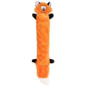 ZippyPaws Jigglerz Dog Toy Fox, 1ea/MD